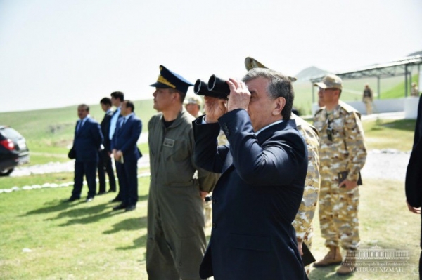 Шавкат Мирзиёев: Военные полигоны должны быть предметом гордости