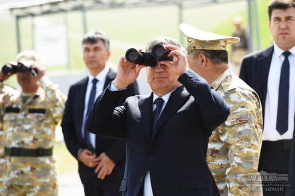Шавкат Мирзиёев: Военные полигоны должны быть предметом гордости